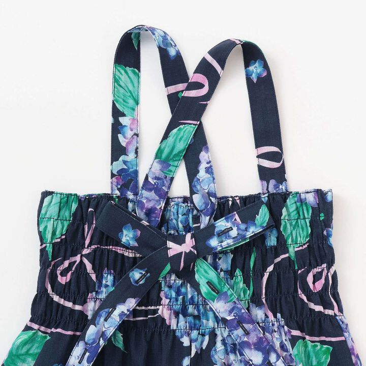 [Cool Touch] Hydrangea Pattern 2WAY Yukata,Navy, medium image number 4