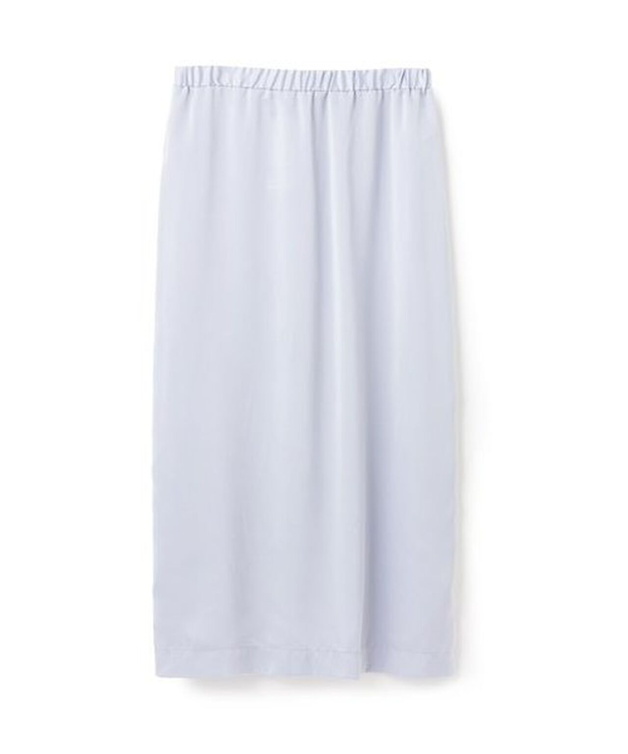 Satin Pencil Skirt,Black, large image number 8