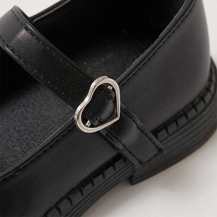 Ribbon Strap Shoes,Black, medium image number 7