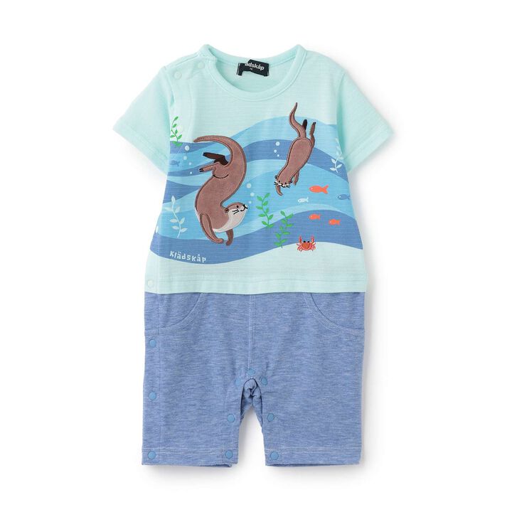 Otter Short-Sleeve Coverall,, medium