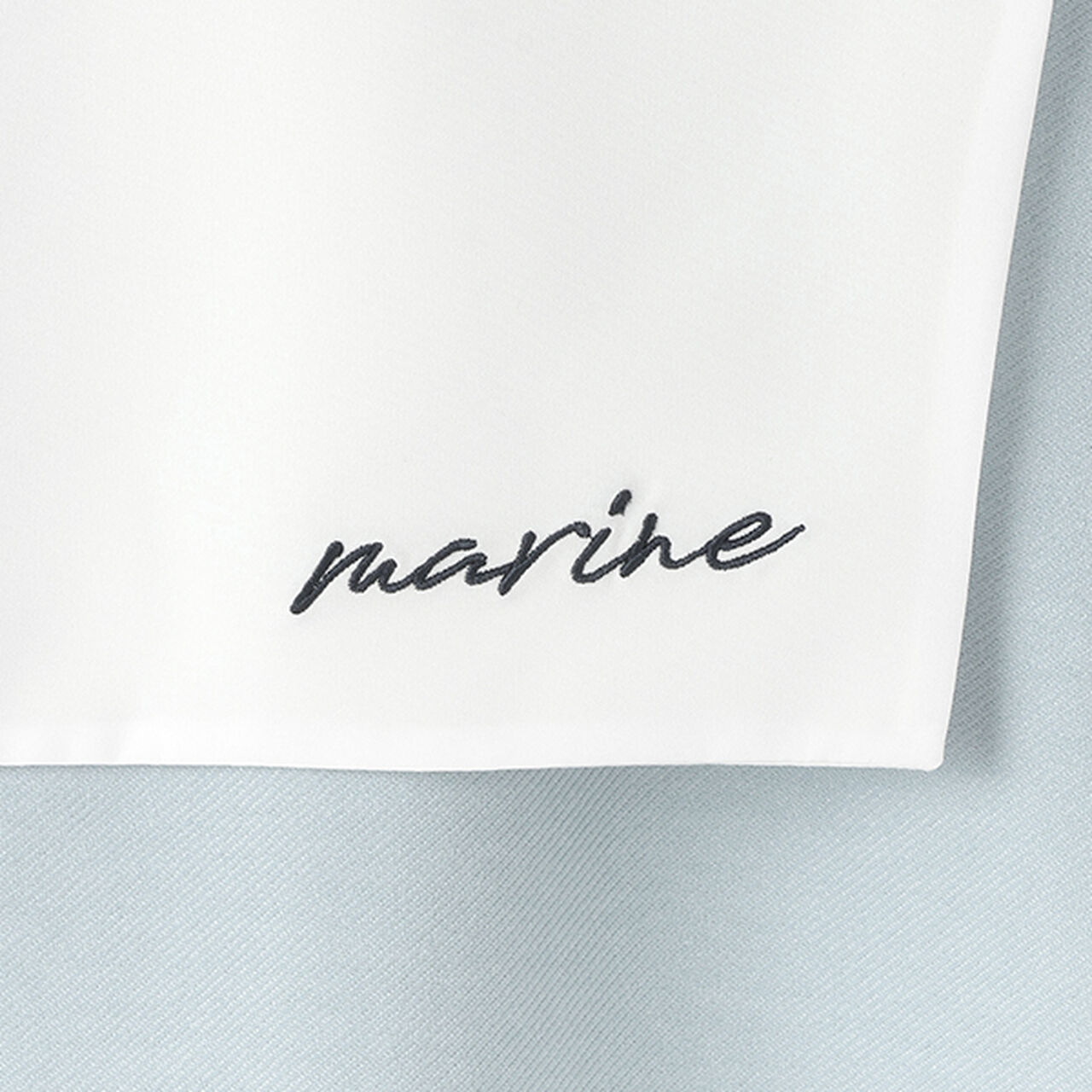 Cut Denim 2 WAY Sailor Top,Navy, large image number 11