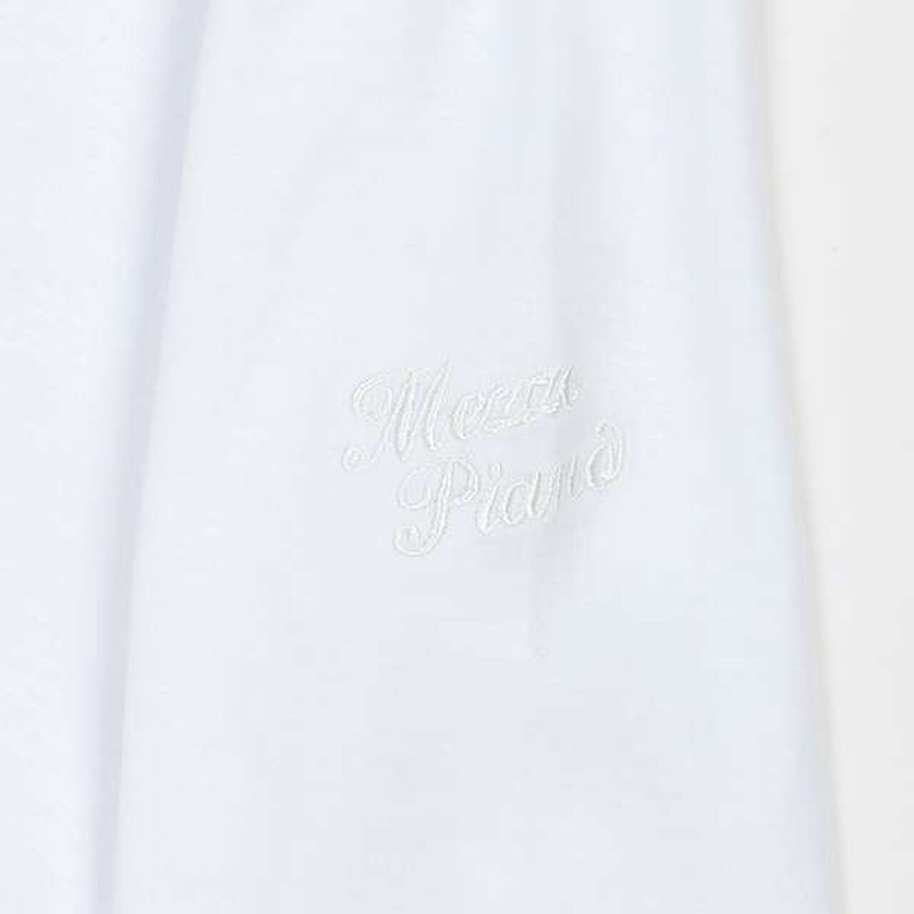 Scallop Trim Collar Cut and Sew Blouse,White, large image number 4