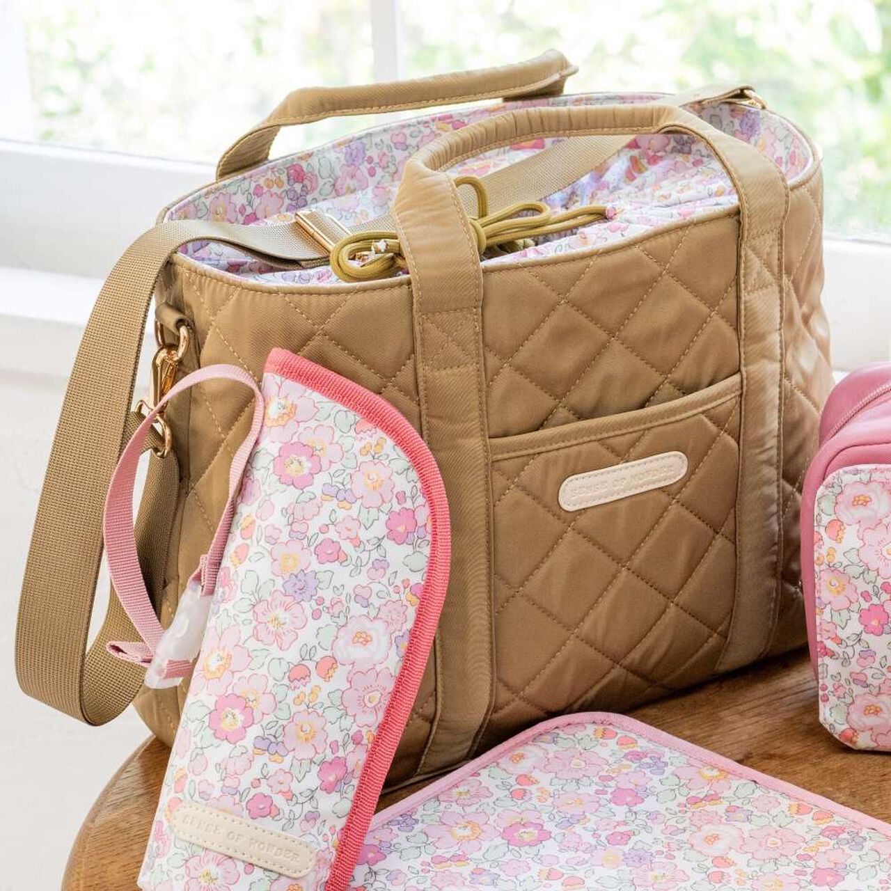 Liberty Mothers Bag,Mocha tea, large image number 0