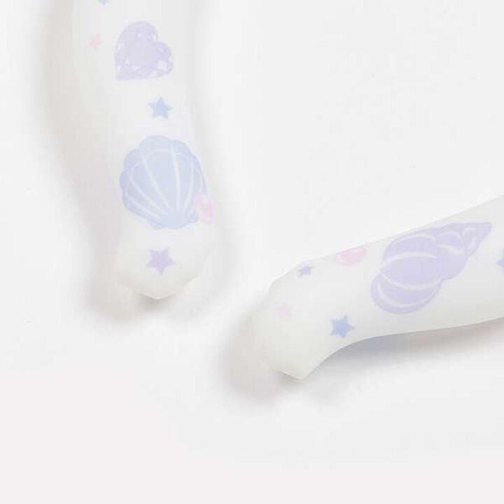 Shell Pattern Neck Cooling Tube,White, medium image number 4