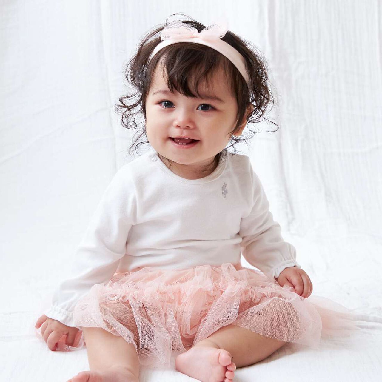 KP Bunny Ear Gift Bag Hairband & Bloomers Set,Light pink, large image number 5