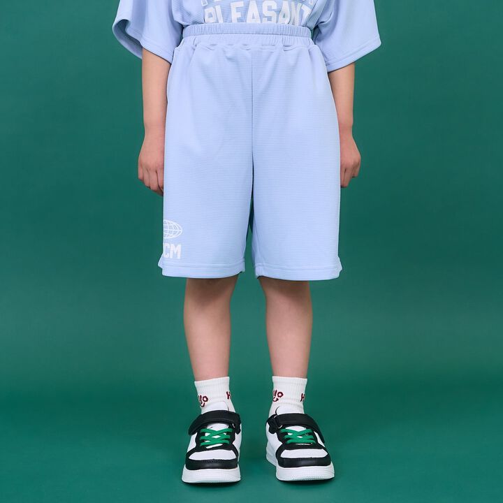 [Quick Dry UV] Mesh Half Pants [MNCM] Kids' Clothing for Boys & Girls,Blue gray, medium image number 0