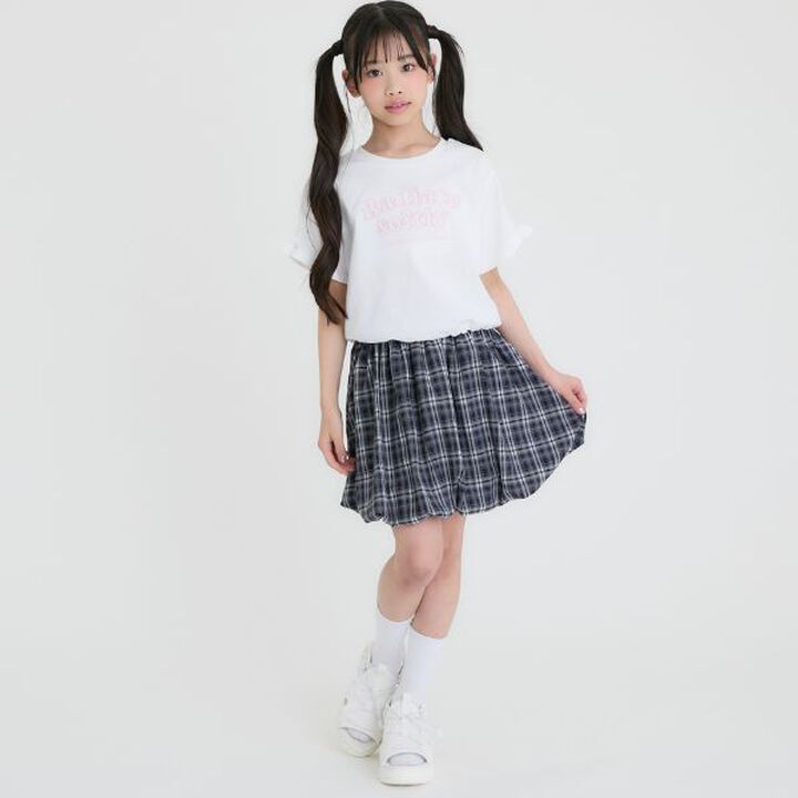 [Cool Touch] Ribbon Accent Short Sleeve T-Shirt,Black, medium image number 13