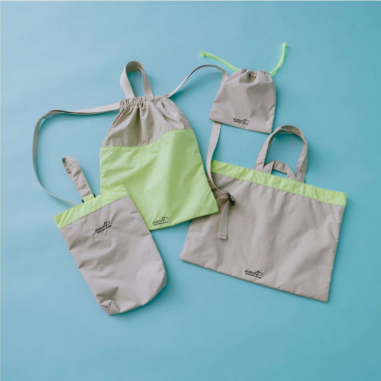 Water-Repellent Bi-Color Knapsack with Handle,Beige, large image number 12