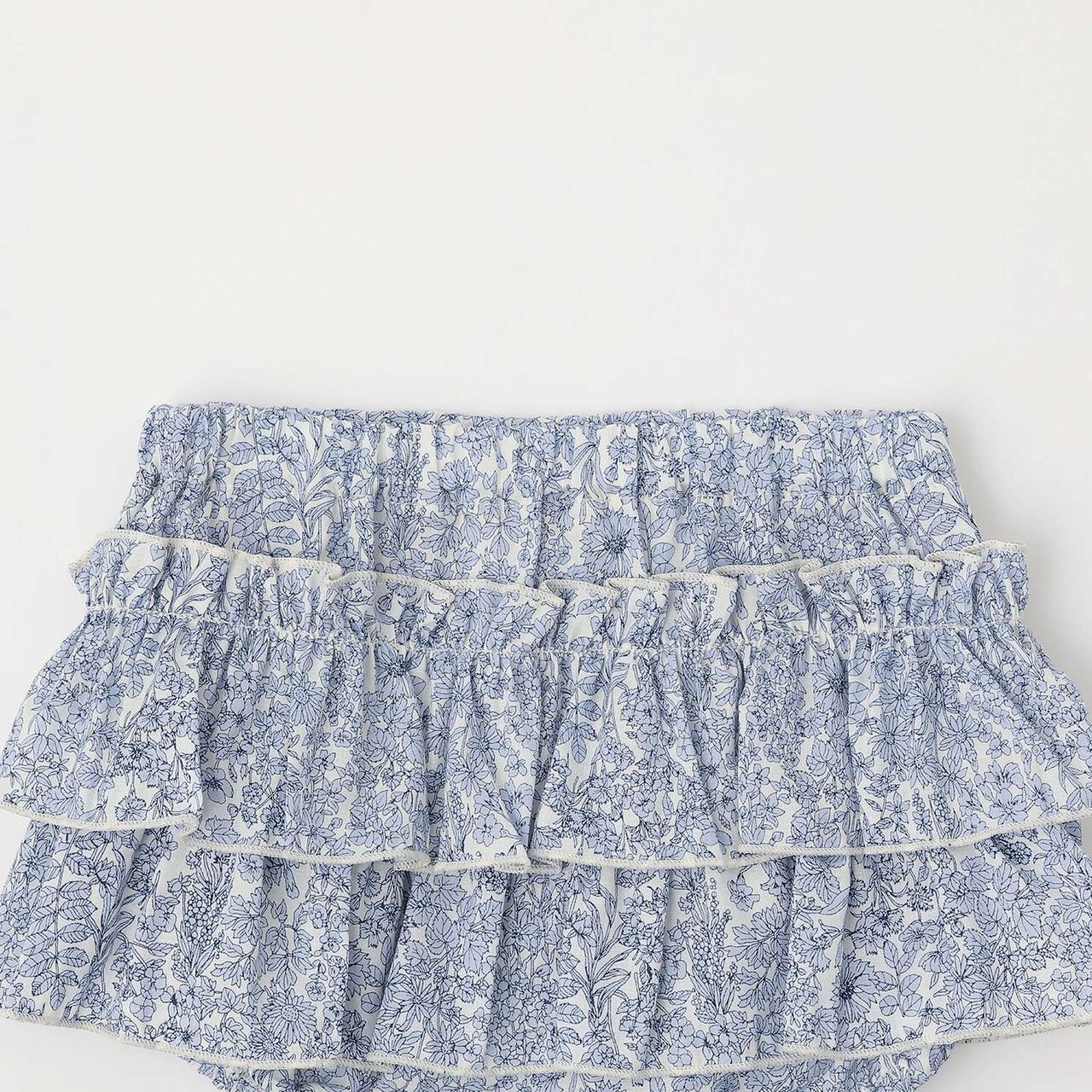 Small Floral Bib & Bloomers Set [Made in Japan],Pink, large image number 4