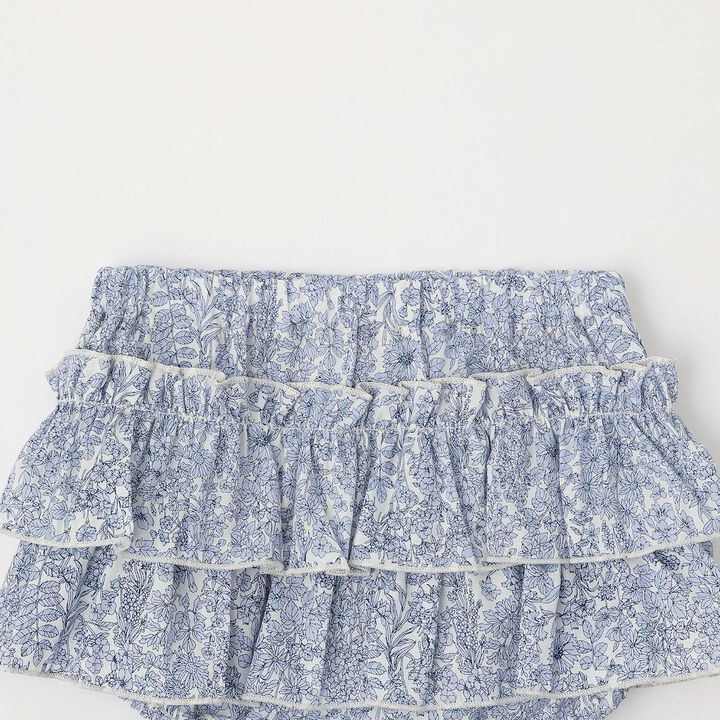 Small Floral Bib & Bloomers Set [Made in Japan],Pink, medium image number 4