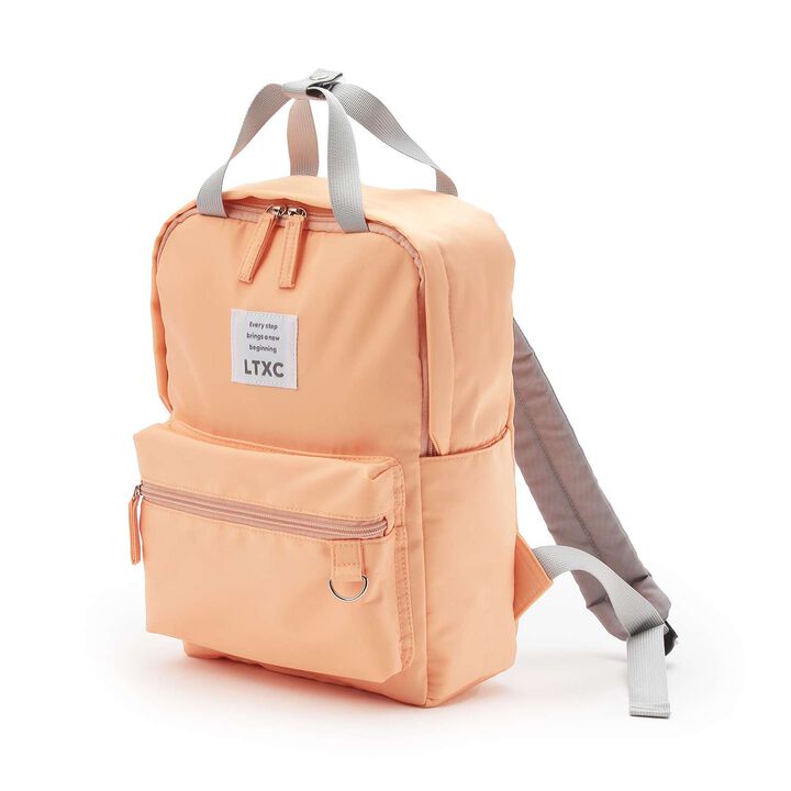 [LTXC] Square Nylon Mini Backpack [7L Capacity],Orange, medium image number 0