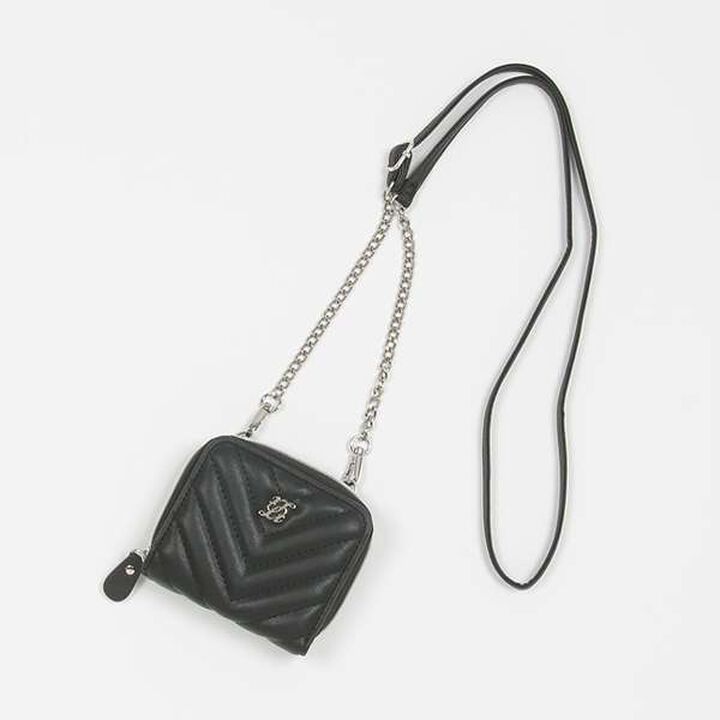 Quilted Wallet with Strap,Lavender, medium image number 10