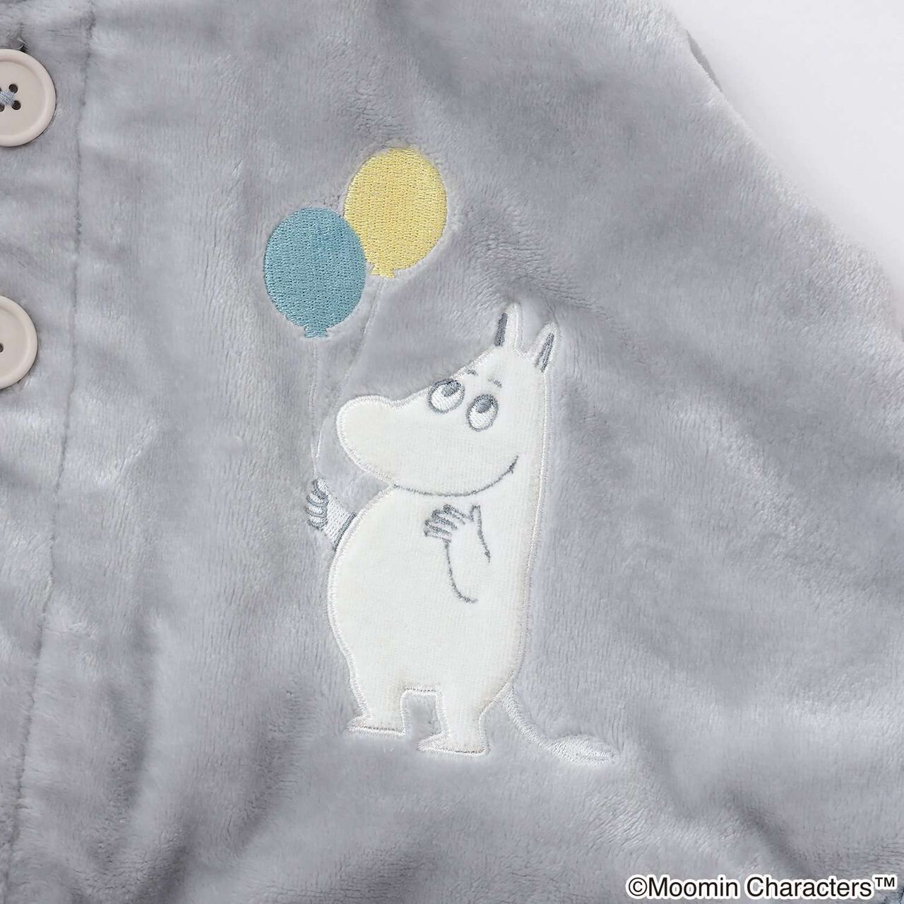 [MOOMIN] Balloon Moomin Cape,Light gray, large image number 7