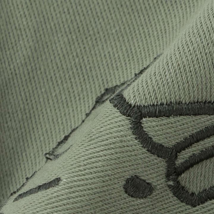 Dinosaur and Volcano Long-Length Tapered Pants,Mustard, medium image number 9