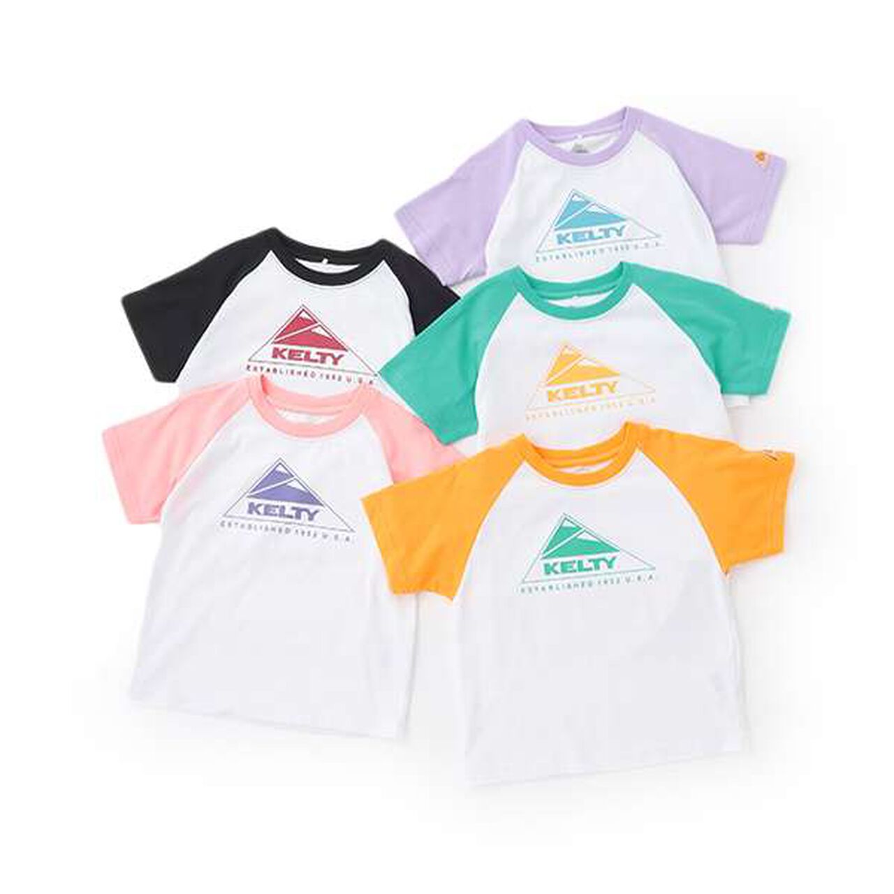 [Cool Touch] KELTY Raglan T-Shirt,Peach, large image number 12