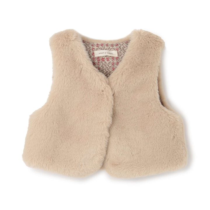 Liberty Fur Vest,, medium