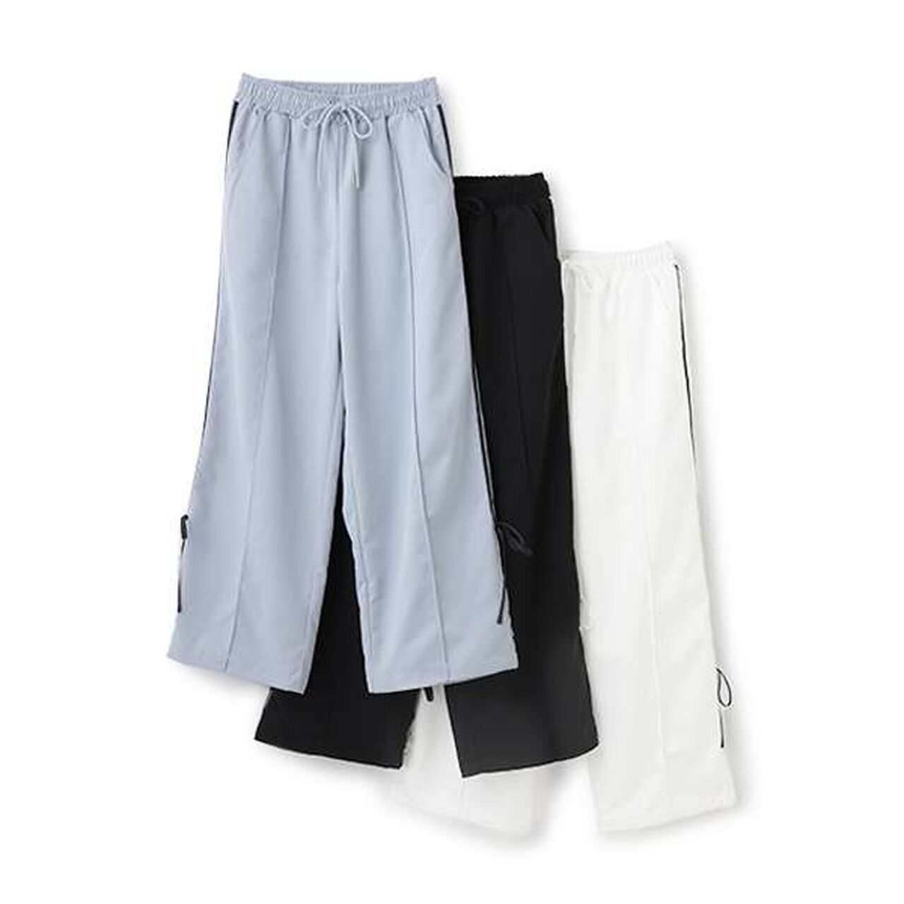 [LTXC] Dry Line Ribbon Pants,Gray, large image number 8
