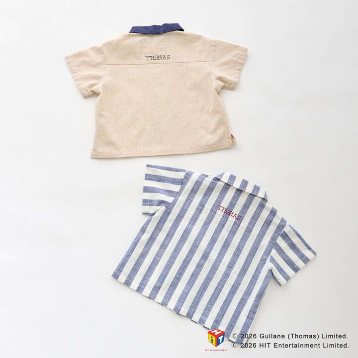 [Thomas the Tank Engine] Short-Sleeve Shirt,Pearl white, medium image number 17