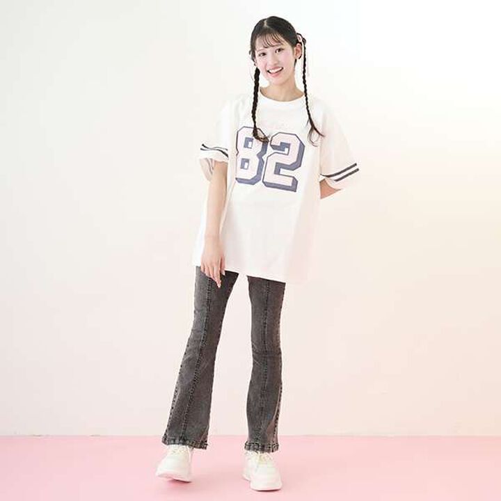 Dad Sneakers with Pearl Charm,White, medium image number 17