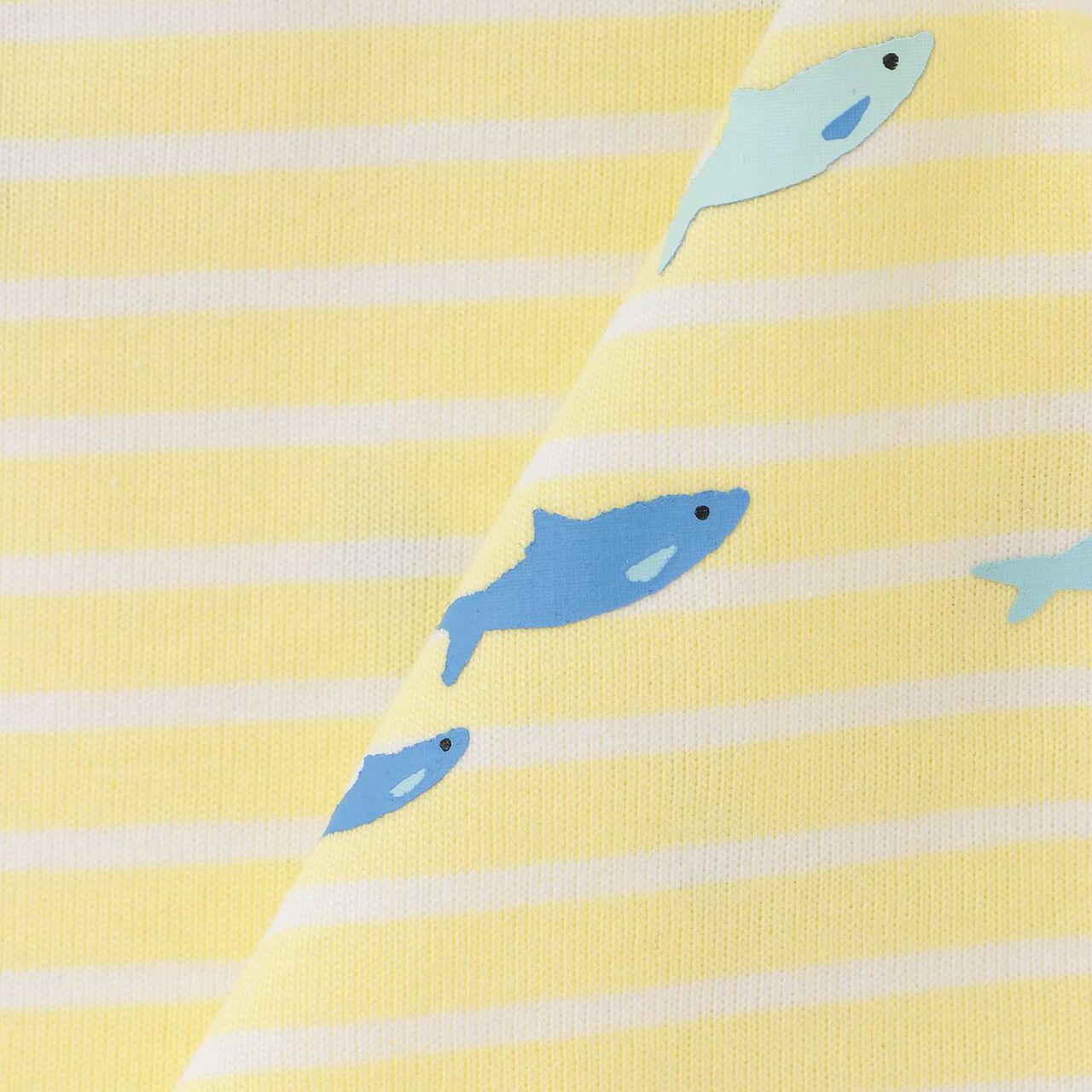 [Cool Touch] Sea Creature Appliqu&eacute; Short Sleeve T-Shirt,Off white, large image number 28
