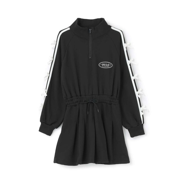 Sleeve Ribbon One-Piece Dress,, medium