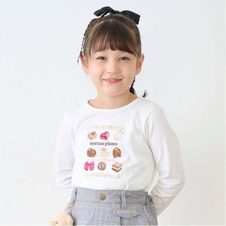 Assorted Chocolate Box Long Sleeve T-Shirt,Pink, medium image number 19