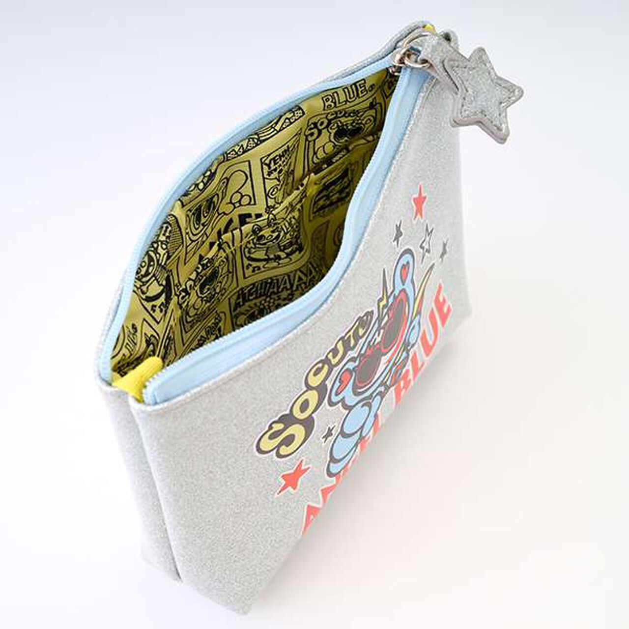 Mr. Nakamura Sparkling Pouch,Silver, large image number 4