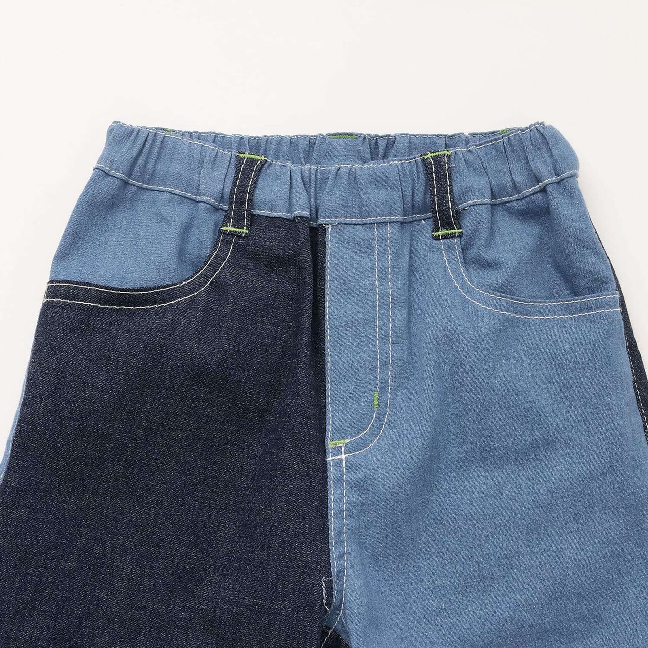 Insect Pocket 5-Minute Length Pants,Sax blue, large image number 8