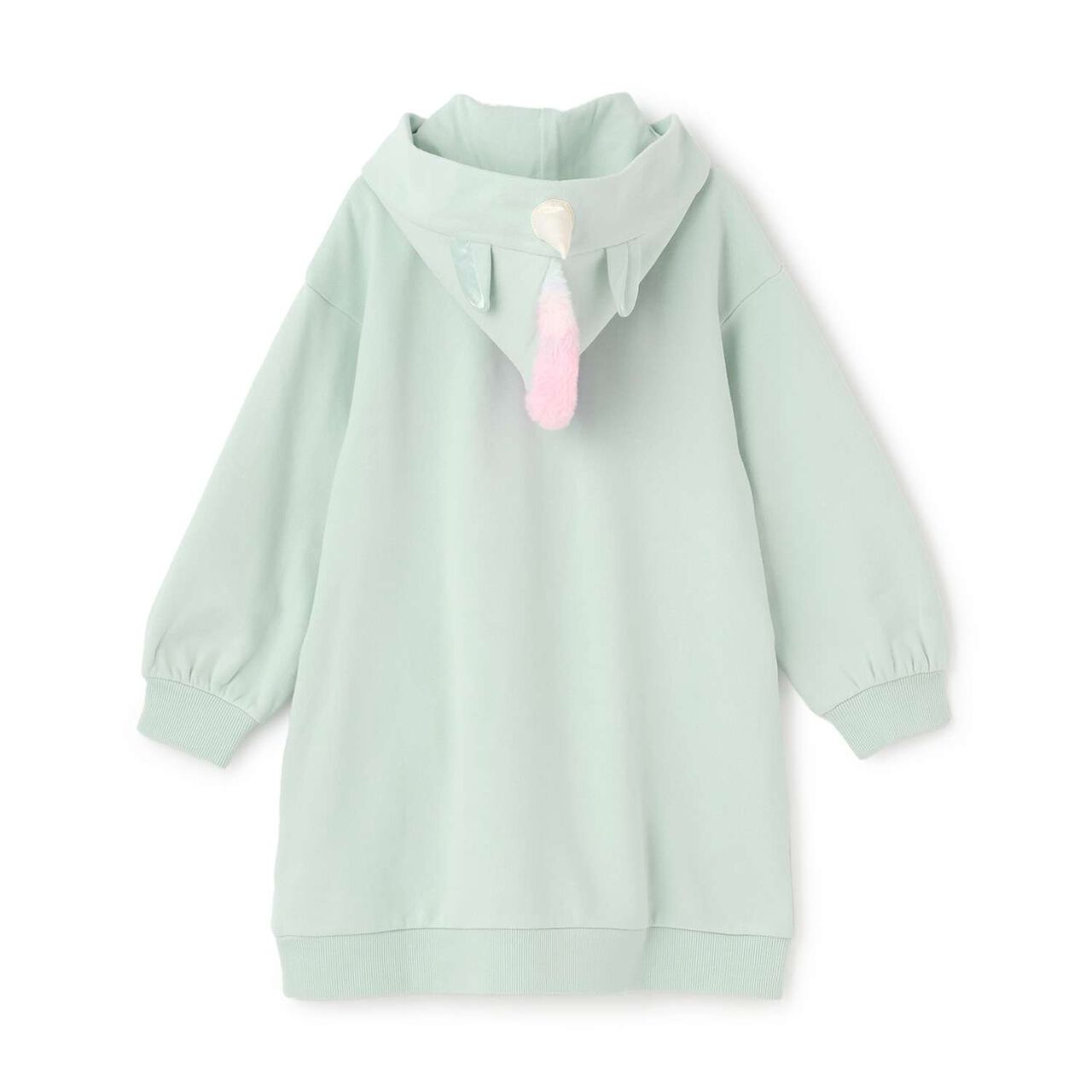 [Restock] Animal Motif Parka One-Piece Dress,Lavender, large image number 1