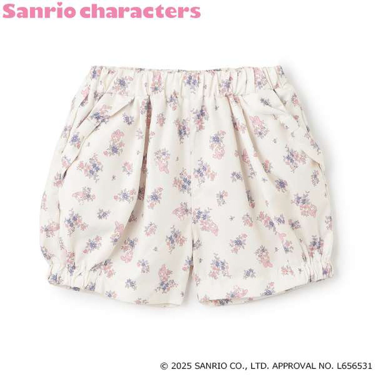 Sanrio Characters Balloon Shorts,Blue, large image number 2
