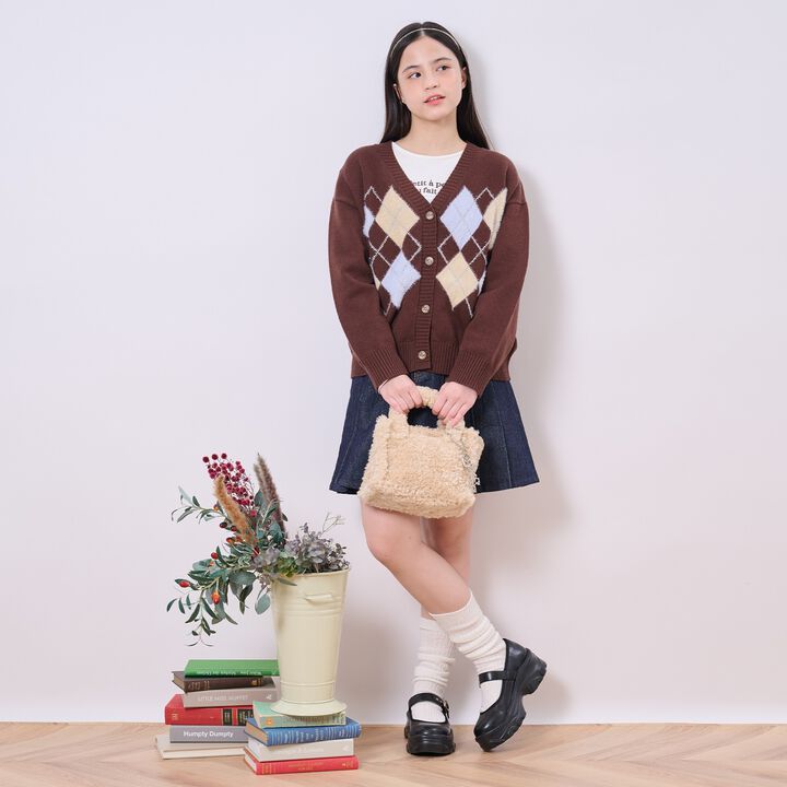 [Lightweight Sole] Plush Thick-Soled Ballet Sneakers,Black, medium image number 8