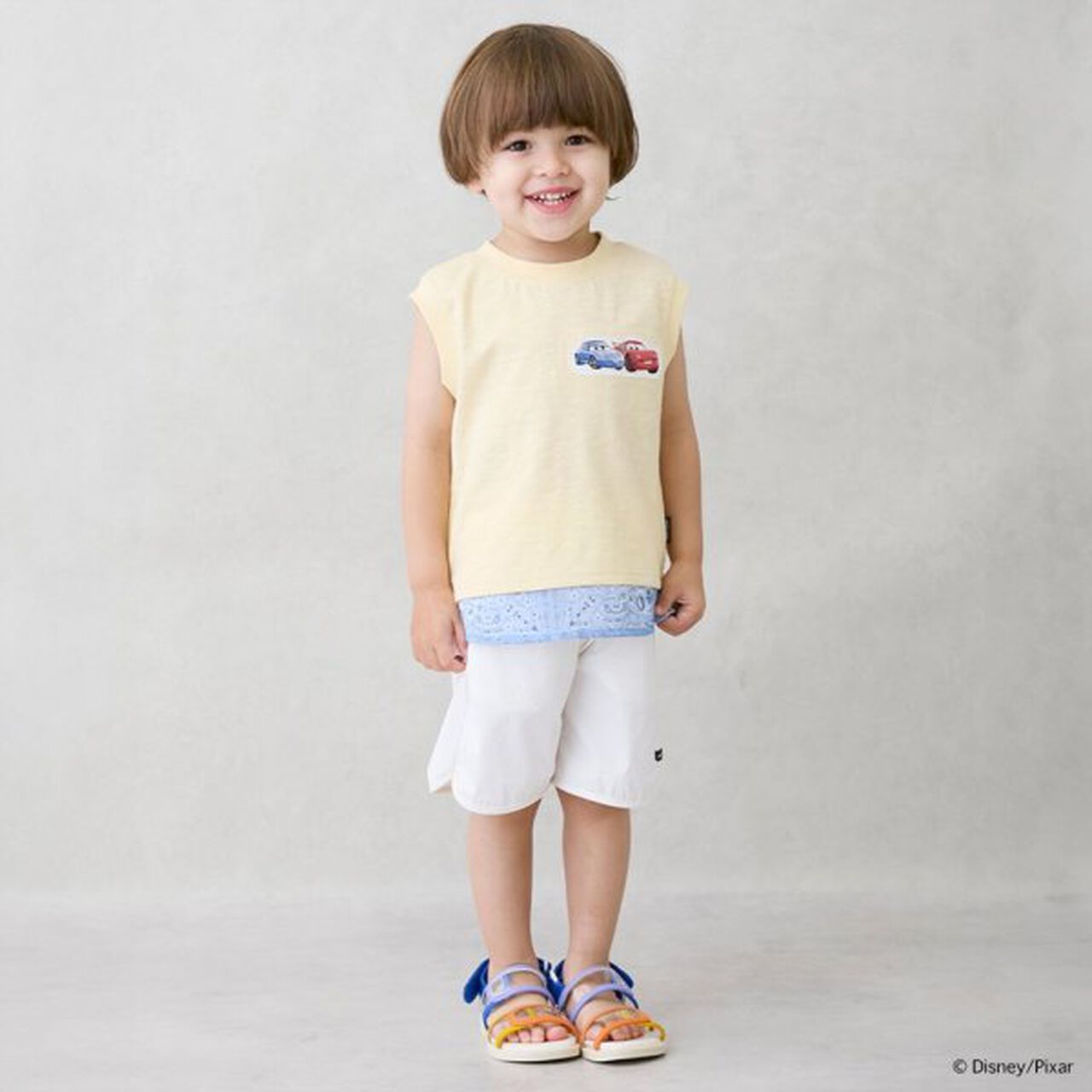 [Disney] [Cool Touch] Cars/Tank Top,Cream, large image number 2