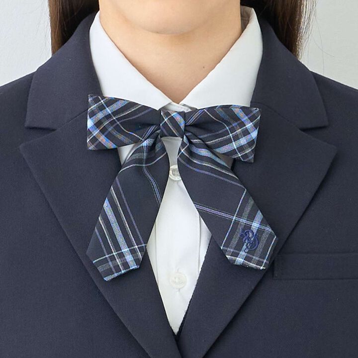 [Graduation Attire] Check Ribbon Tie,, medium
