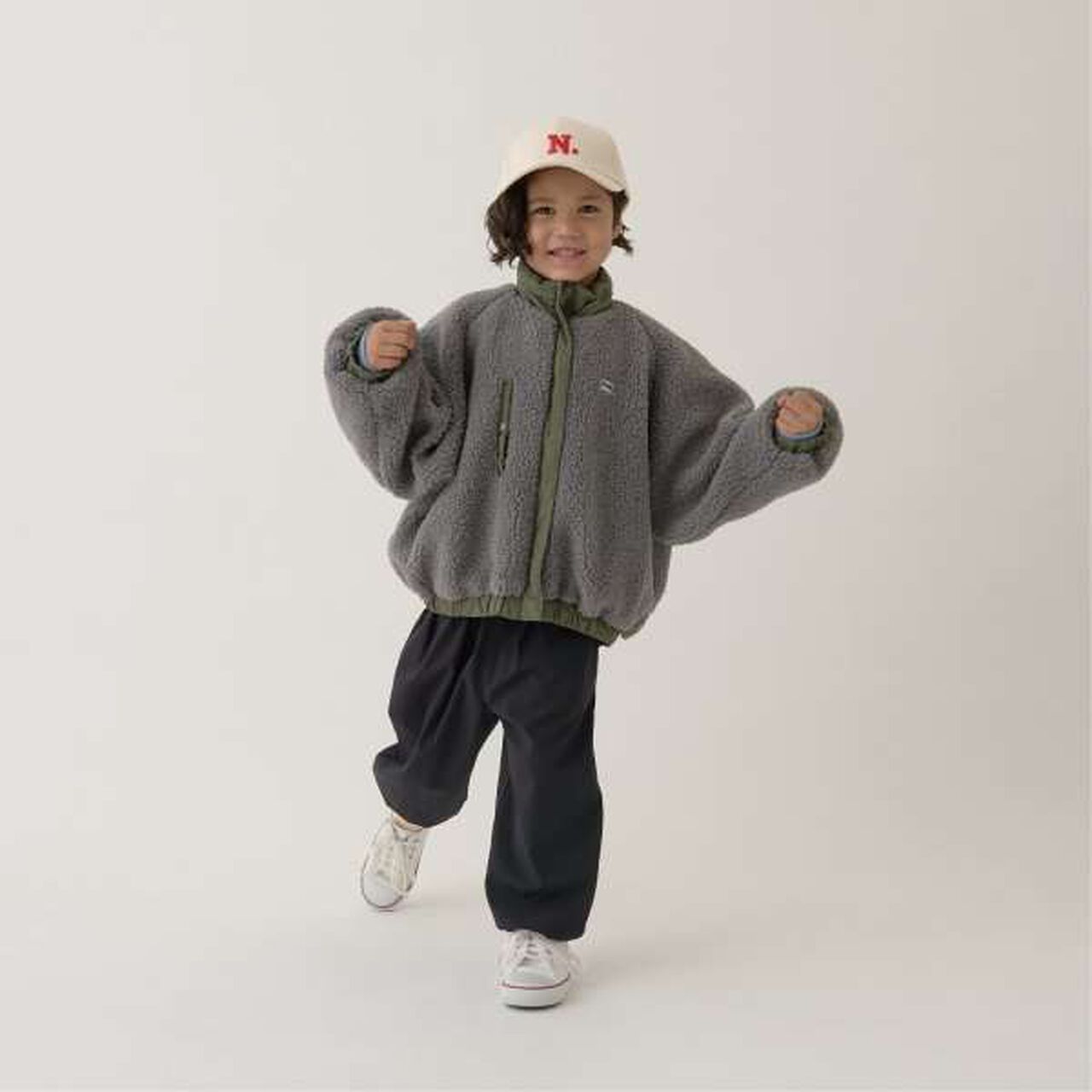 Reversible Oversized 2-Way Jacket,Navy, large image number 15