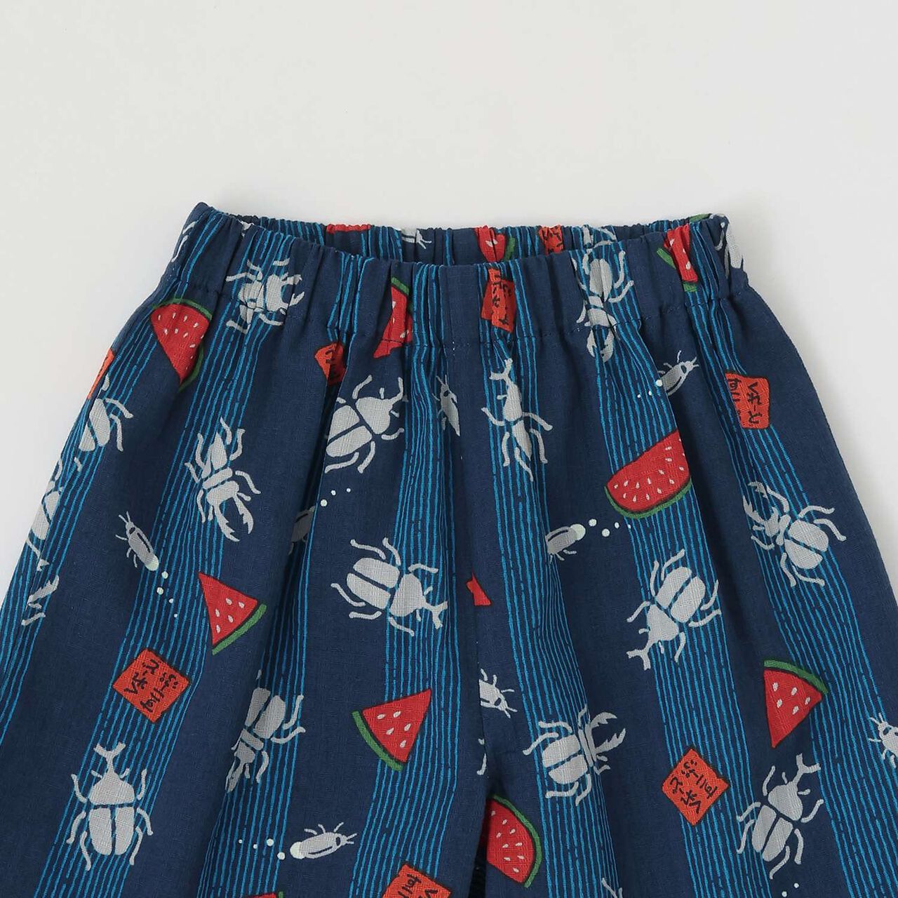 Insect Print Jinbei,Light khaki, large image number 7