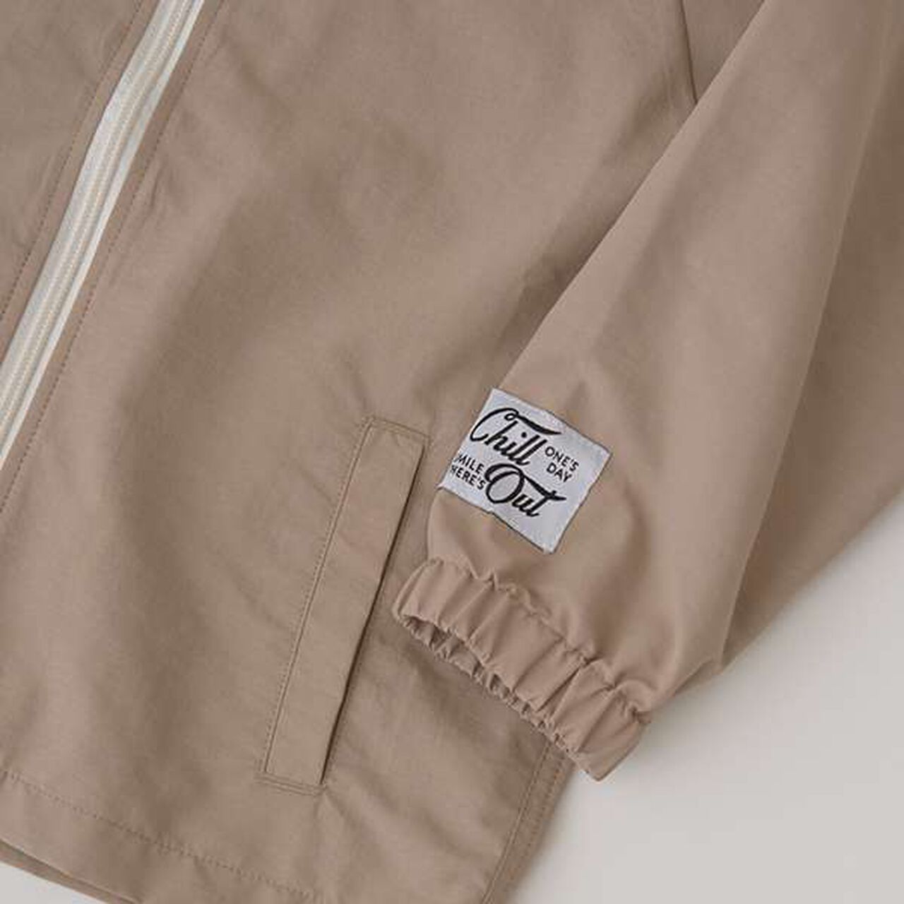 Water-Repellent Everyday Mountain Parka (Storage Bag Included),Charcoal gray, large image number 15