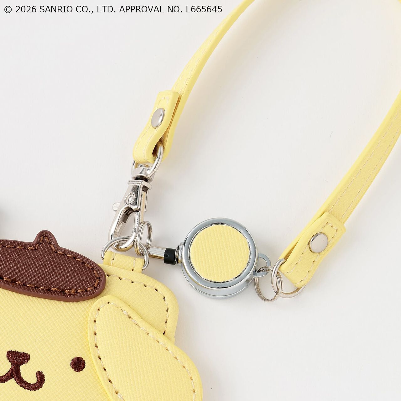 [Pompompurin] Flip Phone Style Card Holder,Yellow, large image number 3