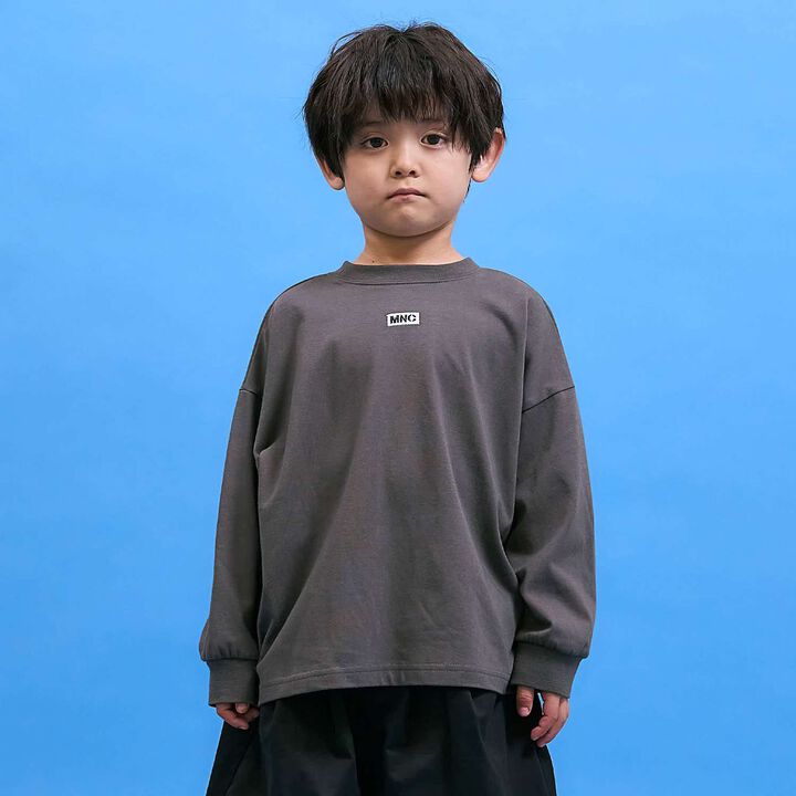 [Anti-Stain & Quick-Dry & Shape Retention] Checker Flag Printed T-Shirt [MNCM],Navy, medium image number 25