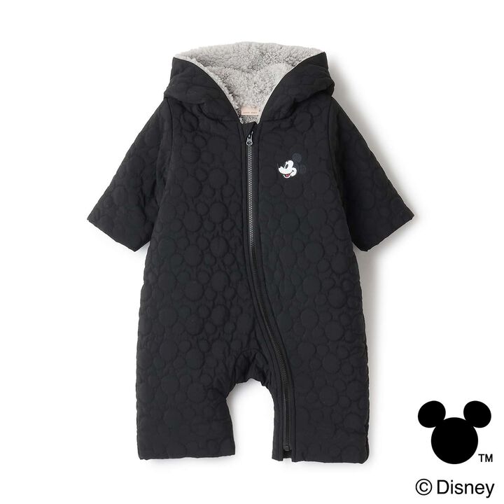 [Disney] Quilted Jumpsuit,Black, medium image number 0