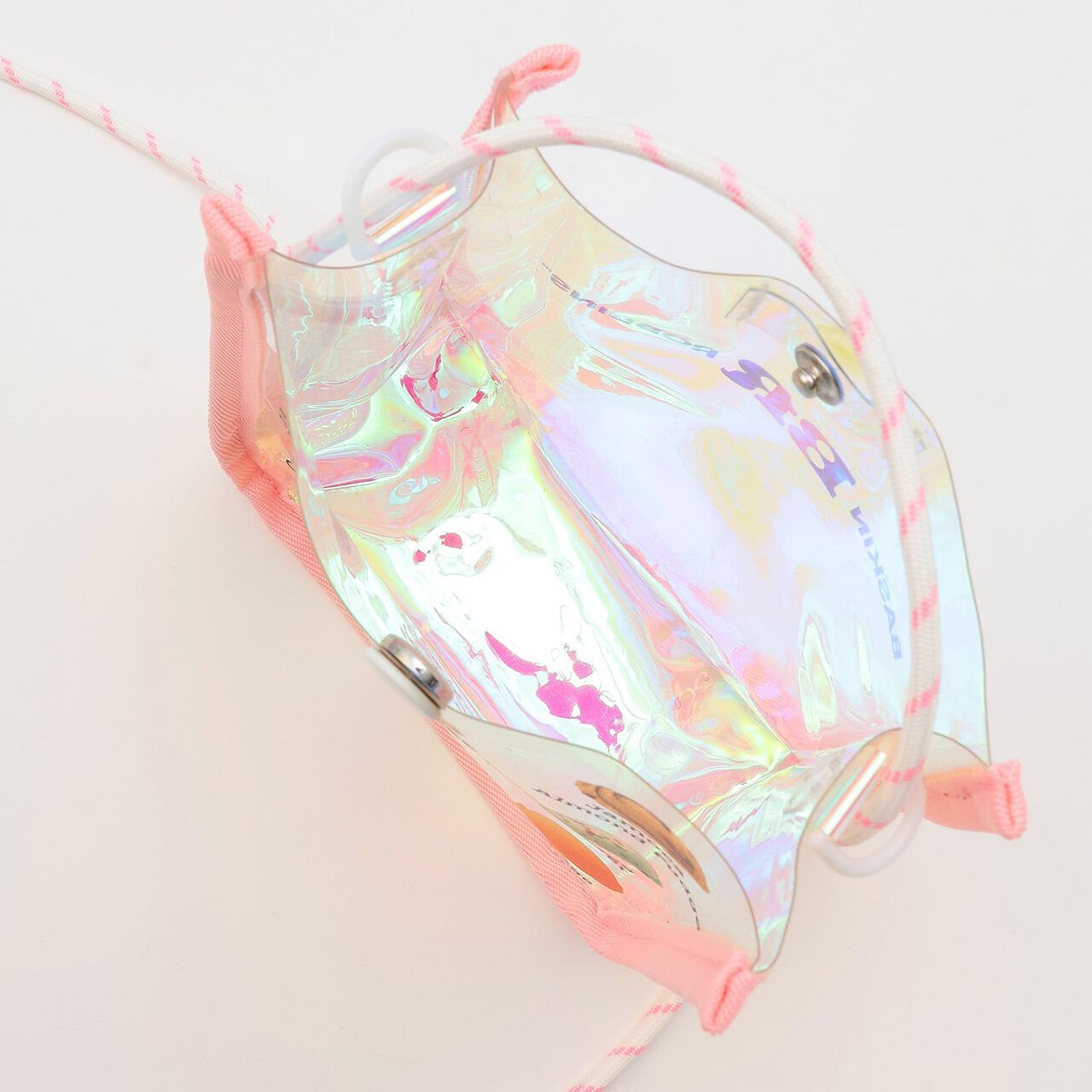[31 Ice Cream] Aurora Clear Small Shoulder Bag,Pearl white, large image number 7