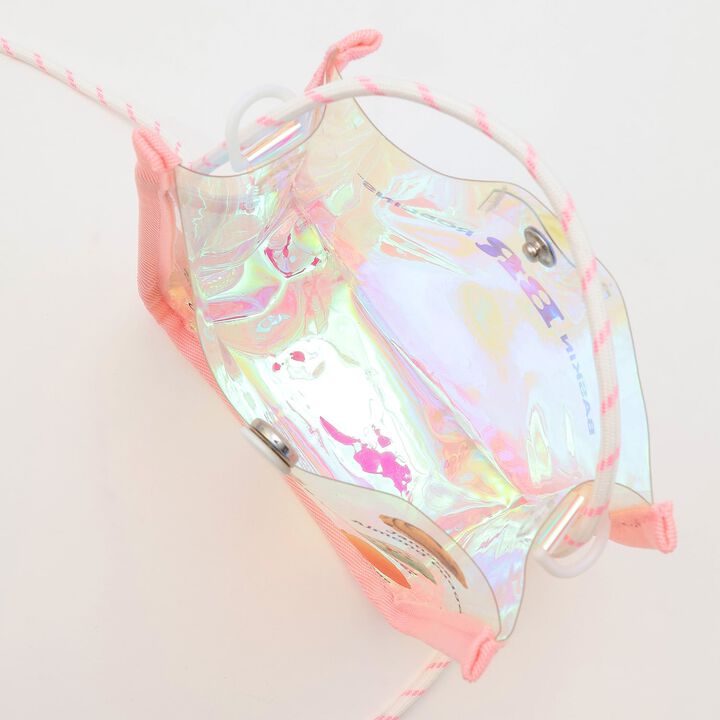 [31 Ice Cream] Aurora Clear Small Shoulder Bag,Pearl white, medium image number 7