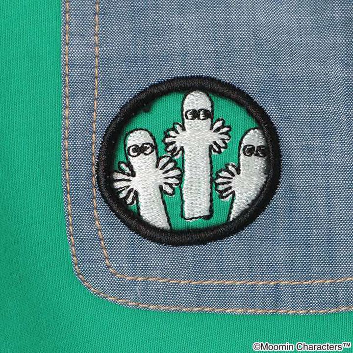 MOOMIN/Chest Pocket Short Sleeve T-Shirt,Green, medium image number 13