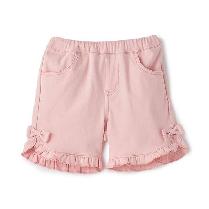 Rabbit Pocket Frill Half Pants,Light blue, medium image number 11