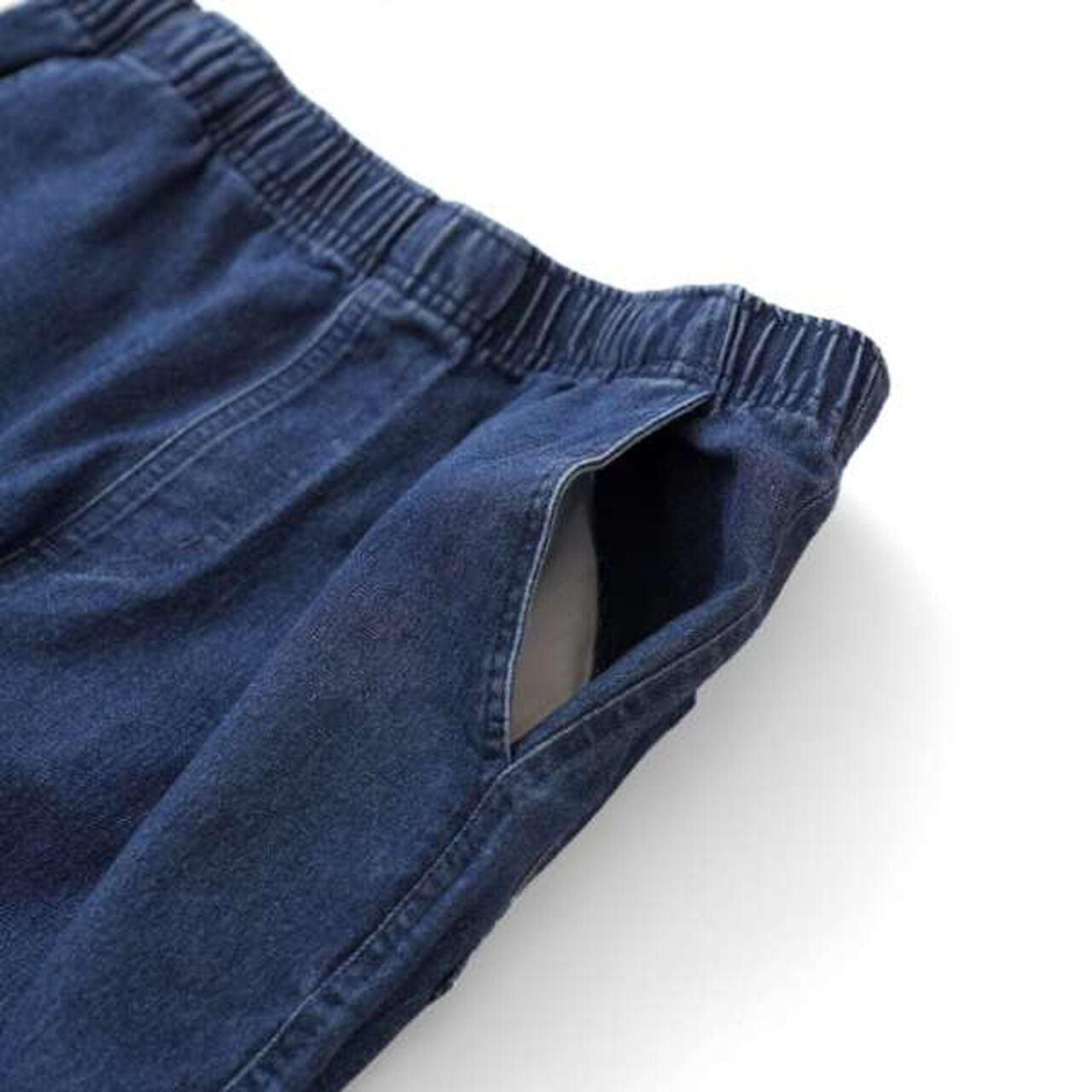 Stretch Denim Joggers,Light blue, large image number 5