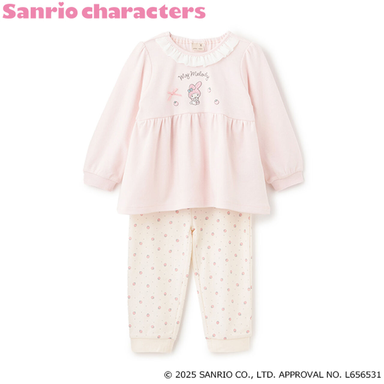 [Sanrio] Collar Frill Pajamas,Lavender, large image number 10