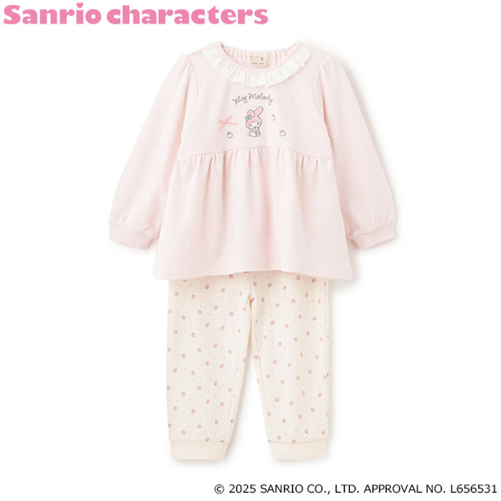 [Sanrio] Collar Frill Pajamas,Lavender, medium image number 10