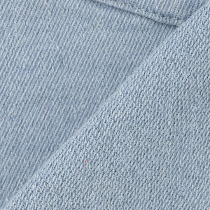 Ribbon Denim Shorts,Gray, medium image number 7