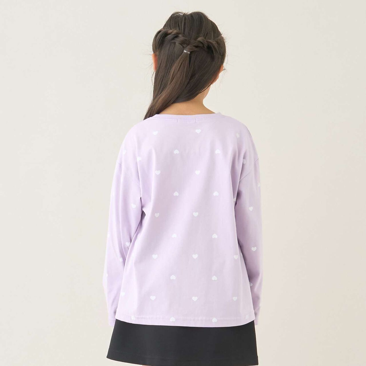 [100% Cotton] [School-Ready] A-Line T-Shirt (2-Piece Set),Sax blue, large image number 18