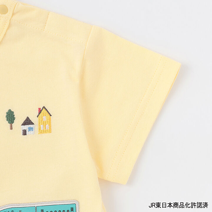 [Shinkansen] Track Short Sleeve T-Shirt,Navy, medium image number 9