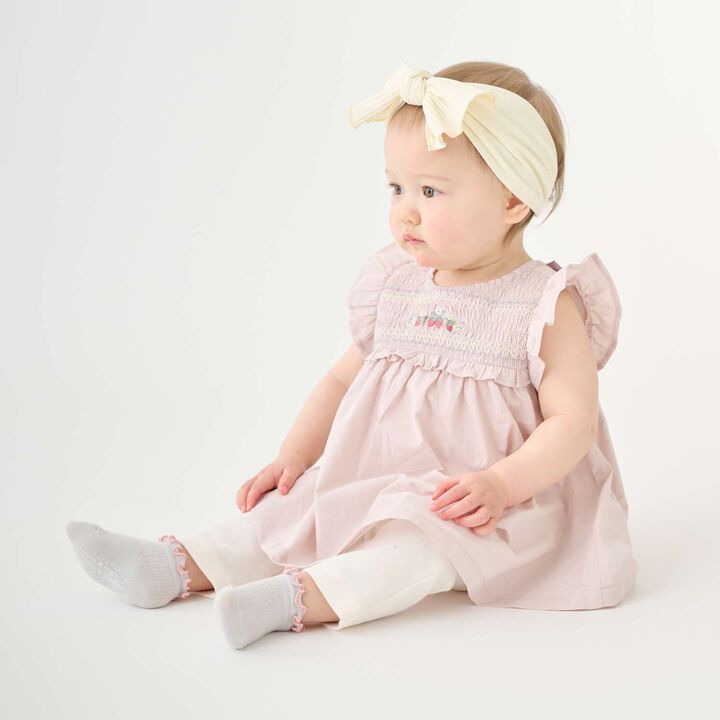 Link Strawberry Embroidery OP Romper,, medium